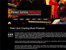 Tablet Screenshot of peterlitvinmusic.com